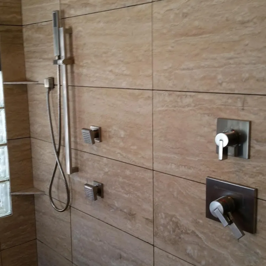 Shower fixture installation for Water Heater Replacement in Richfield
